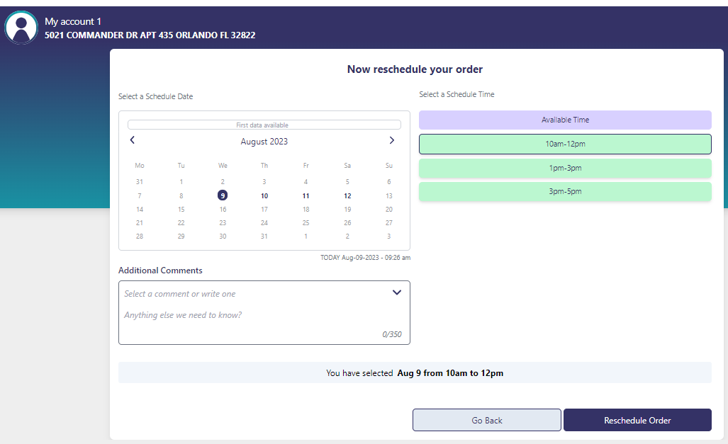 How can I reschedule my installation or service call? Summit Broadband Customer Support